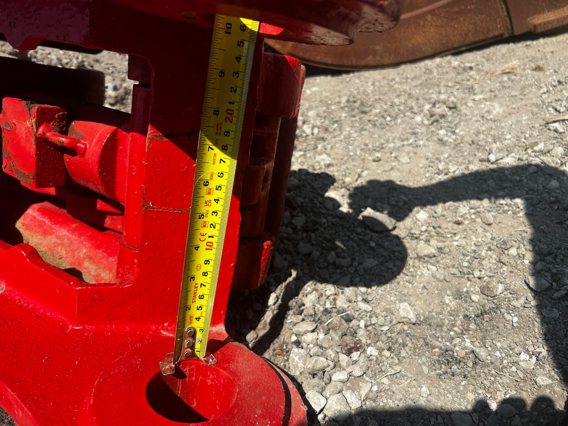 DROMONE HYDRAULIC QUICK HITCH 65MM PINS 13 TON EXCAVATOR DIGGER - Image 2