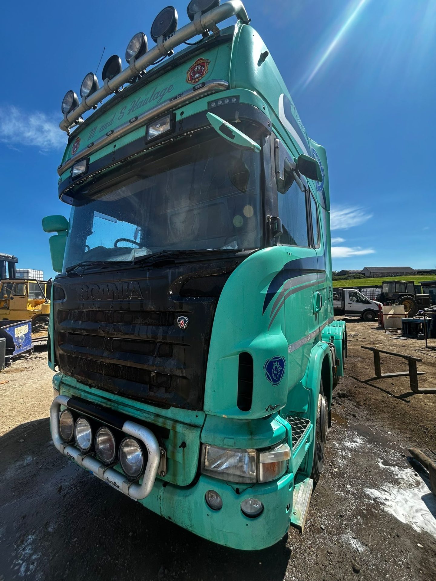 2009 SCANIA R480 6X2 MIDLIFT TRACTOR UNIT EXPORT LORRIE WAGON LORRY
