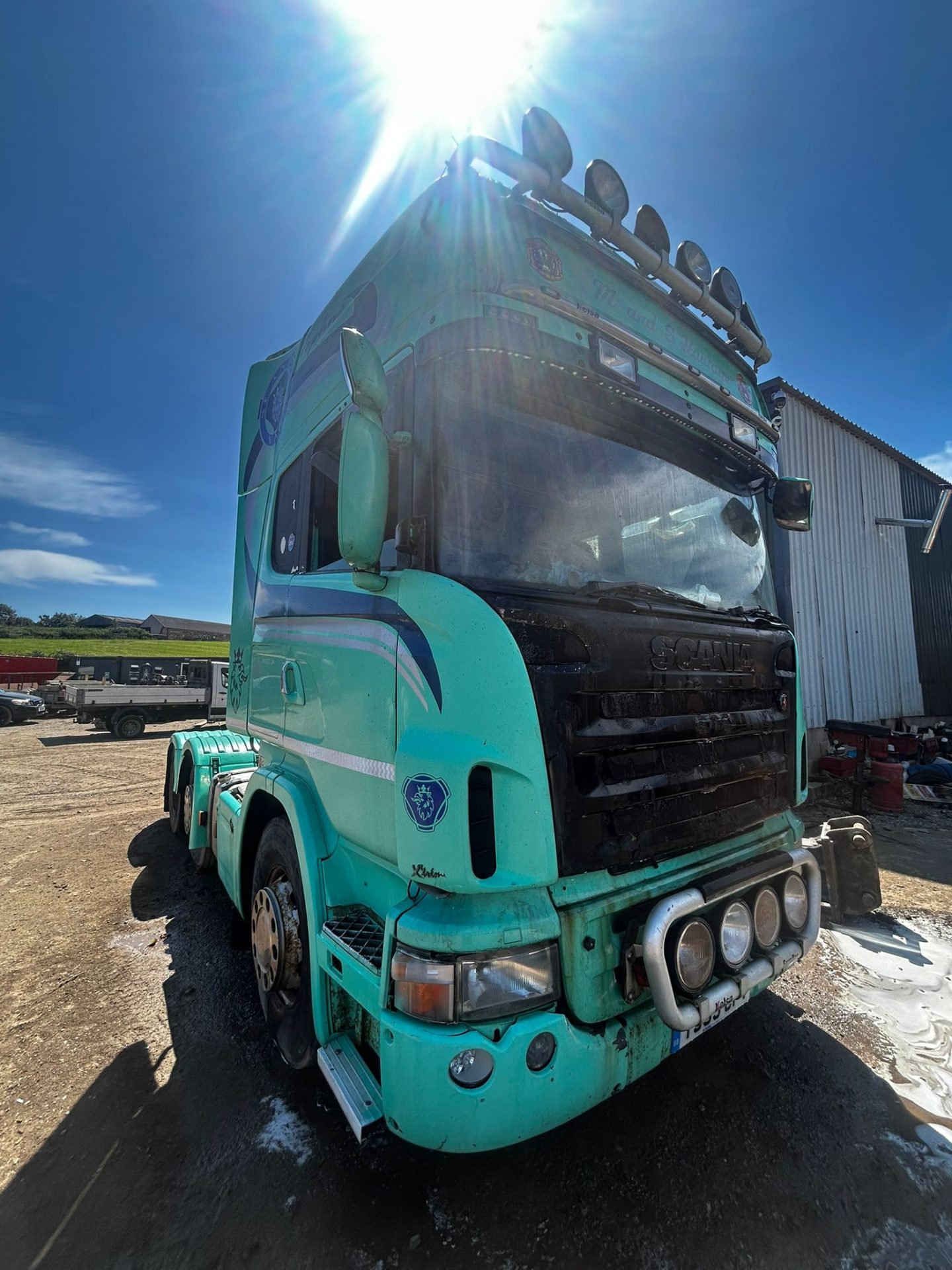 2009 SCANIA R480 6X2 MIDLIFT TRACTOR UNIT EXPORT LORRIE WAGON LORRY - Image 3