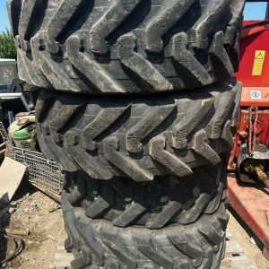 4X 400/80-24 ALLIANCE LOADALL TELEHANDLER TYRES 70% TREAD TOUGHTRAC