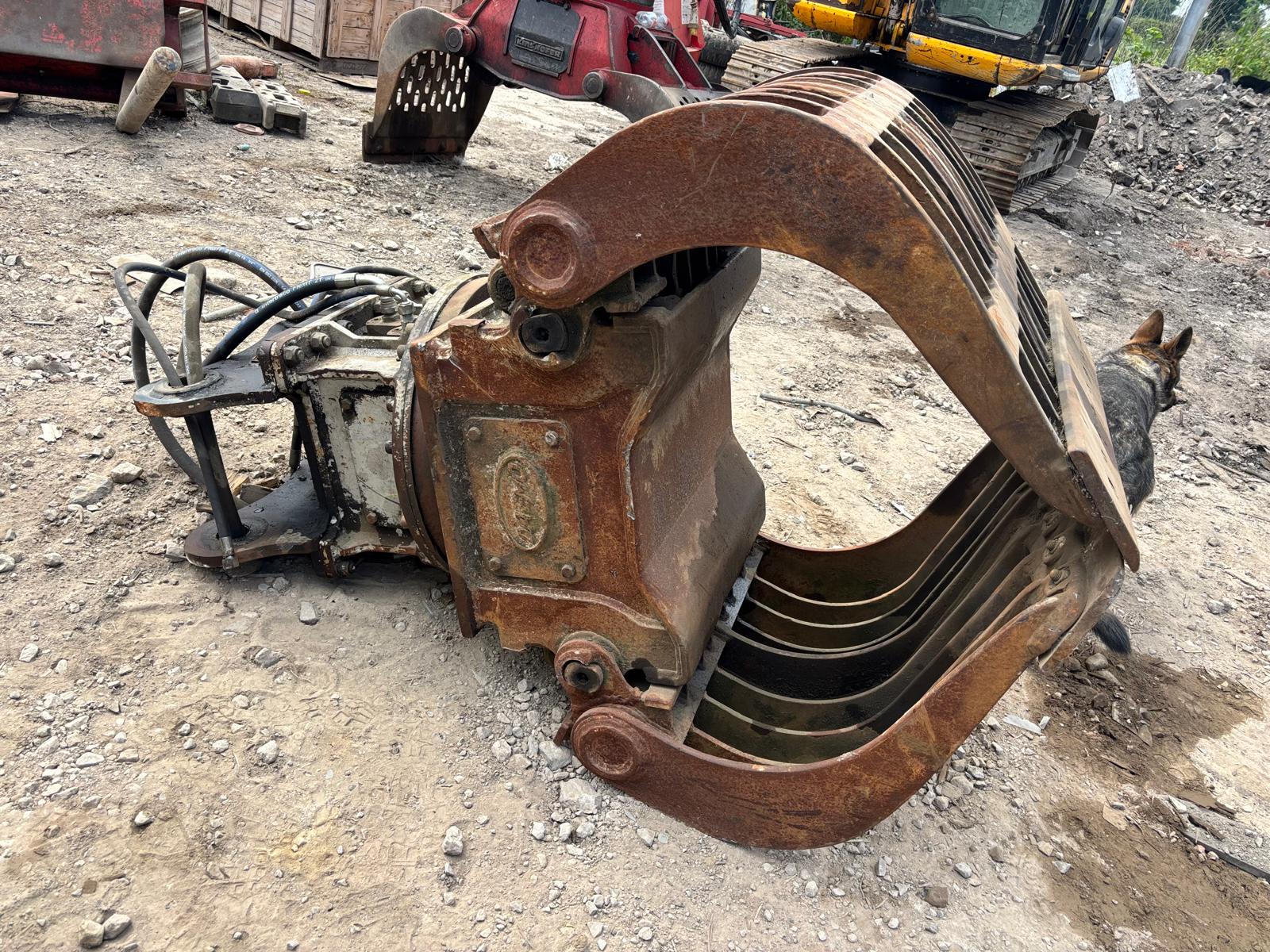 SELECTOR GRAB GRAPPLE 65MM PINS JCB DOOSAN HITACHI HYUNDAI 800MM - Image 2