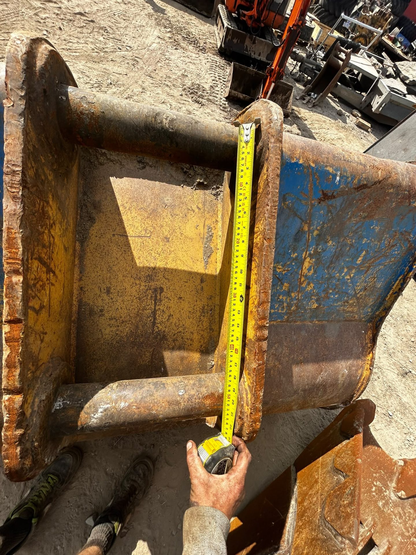 5FT DIGGING BUCKET 80MM PINS JCB HITACHI DOOSAN HYUNDAI DAEWOO - Image 7