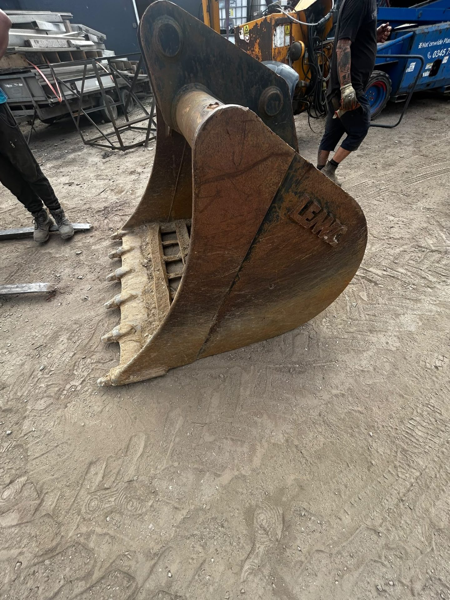5 FOOT RIDDLE SKELETON BUCKET 80MM PINS 148CM DIGGER EXCAVATOR - Image 10