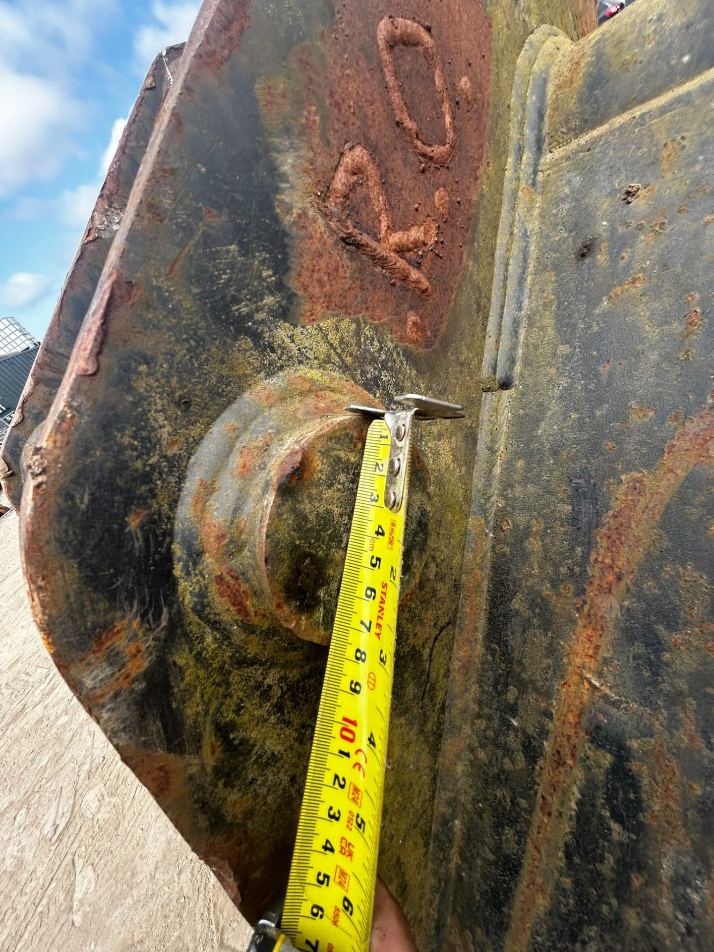 5 FOOT RIDDLE SKELETON BUCKET 80MM PINS 148CM DIGGER EXCAVATOR - Image 2