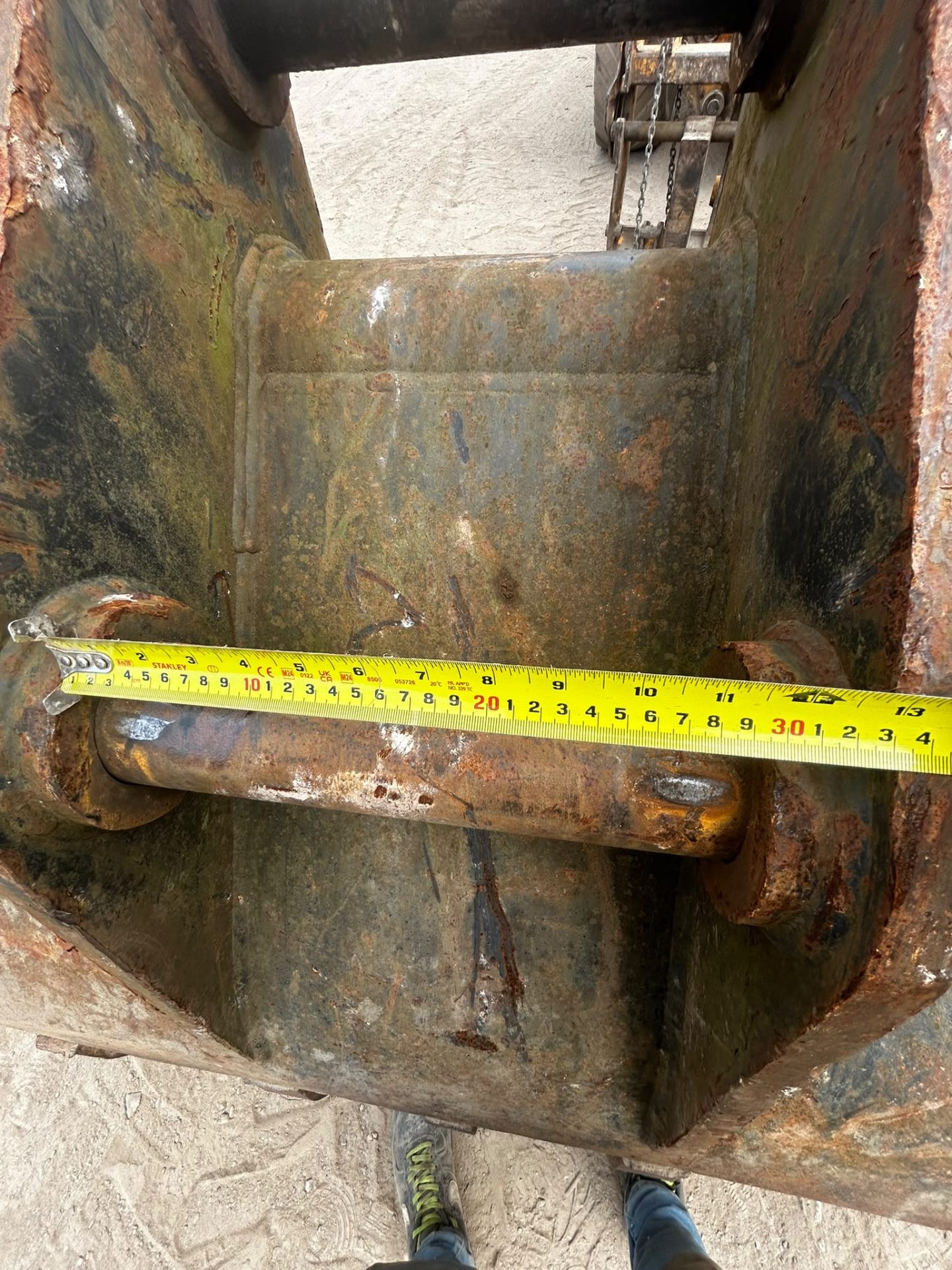 5 FOOT RIDDLE SKELETON BUCKET 80MM PINS 148CM DIGGER EXCAVATOR - Image 3