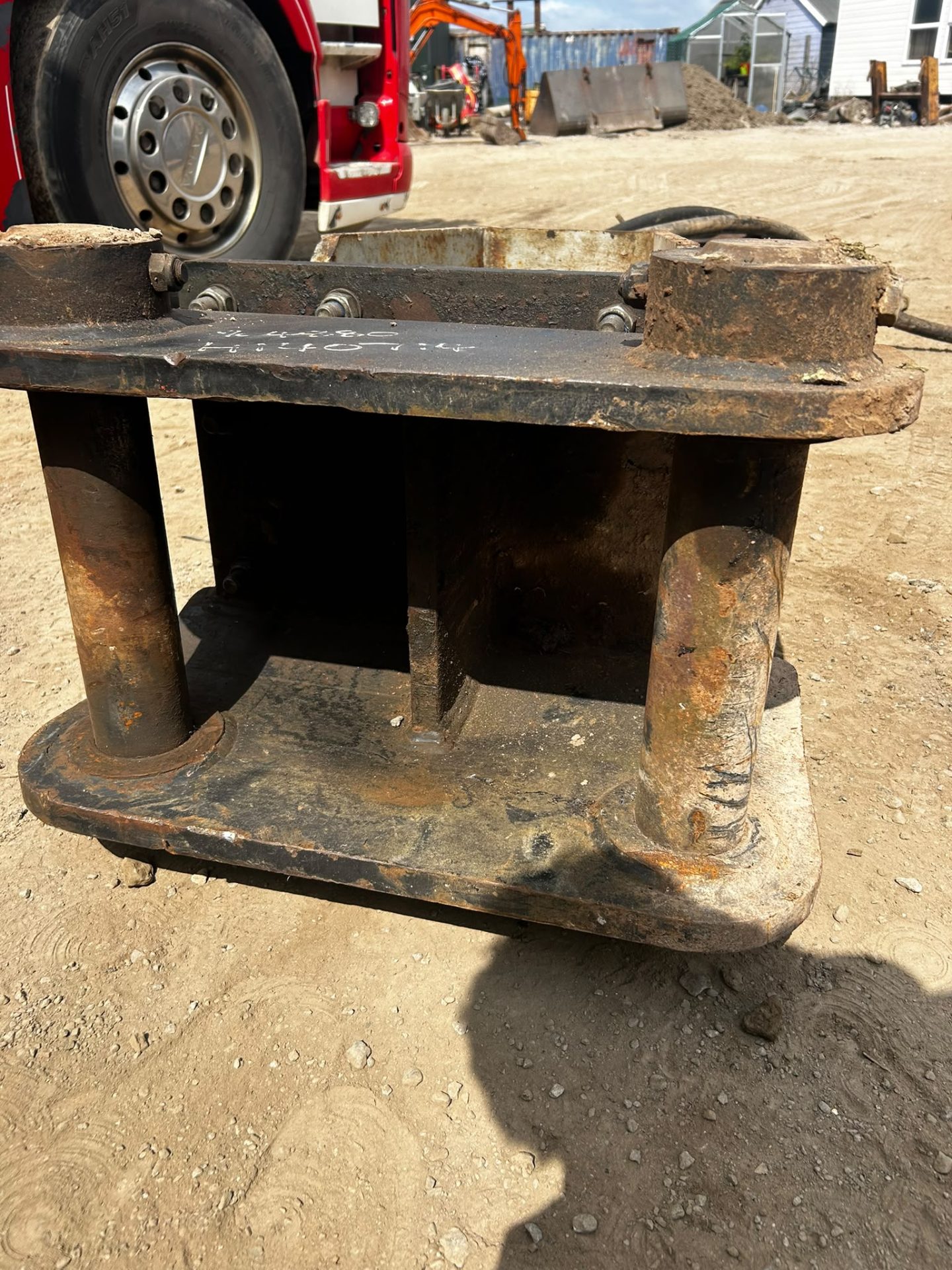 HYDRAULIC BREAKER PECKER 80MM PINS EXCAVATOR DIGGER FULLY WORKING - Image 5