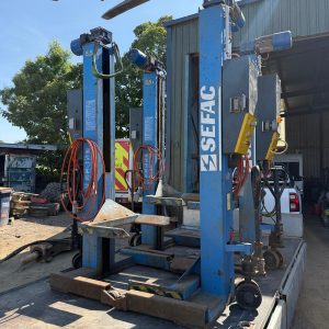 SEFAC 5.5 TON MOBILE COLUMN LIFTS HGV TRUCK WORKSHOP GARAGE