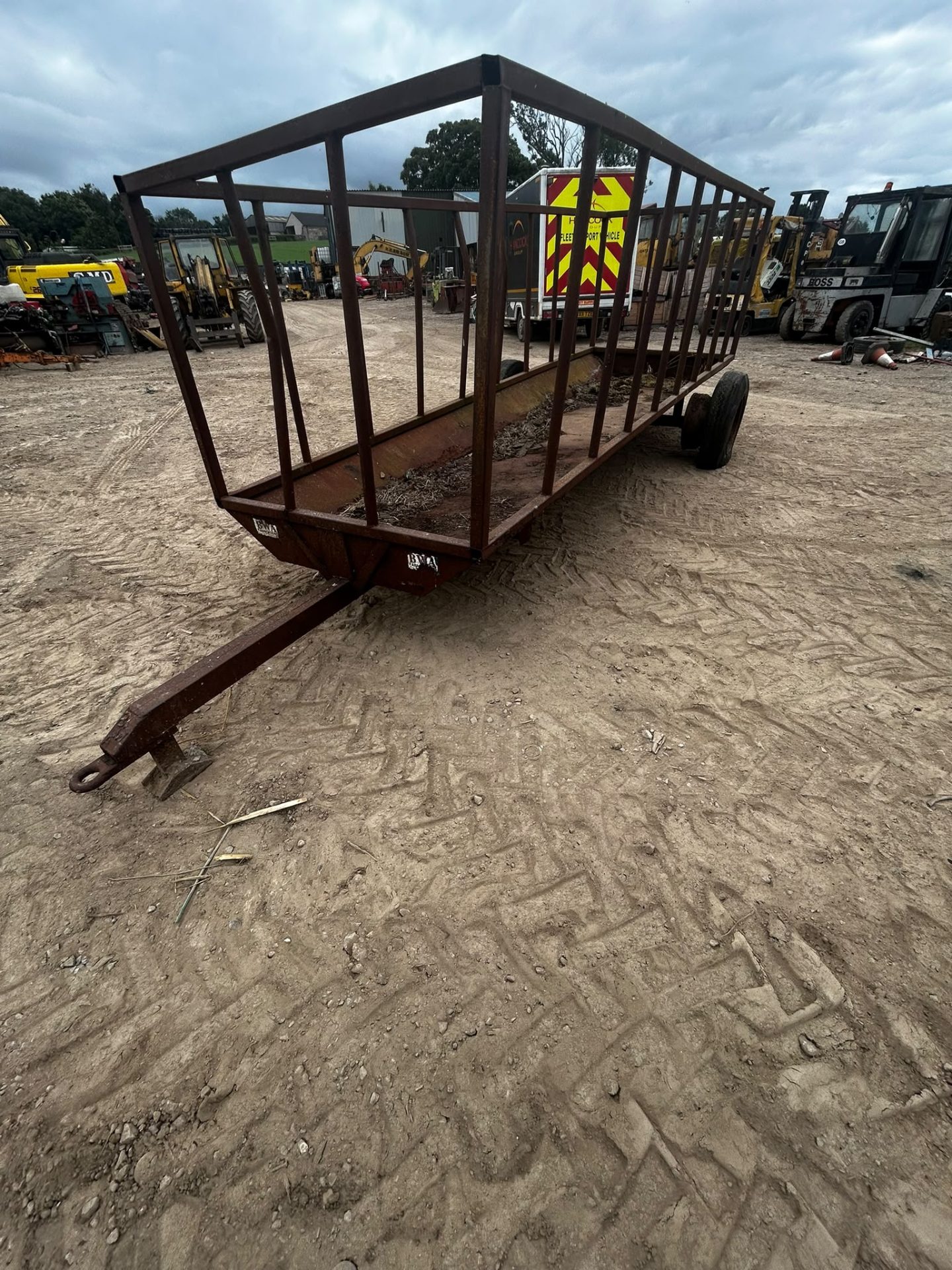 BWA HORSE FEED TRAILER 4.9M HIGH SIDES EQUESTRIAN LIVESTOCK FARM FEEDER - Image 5