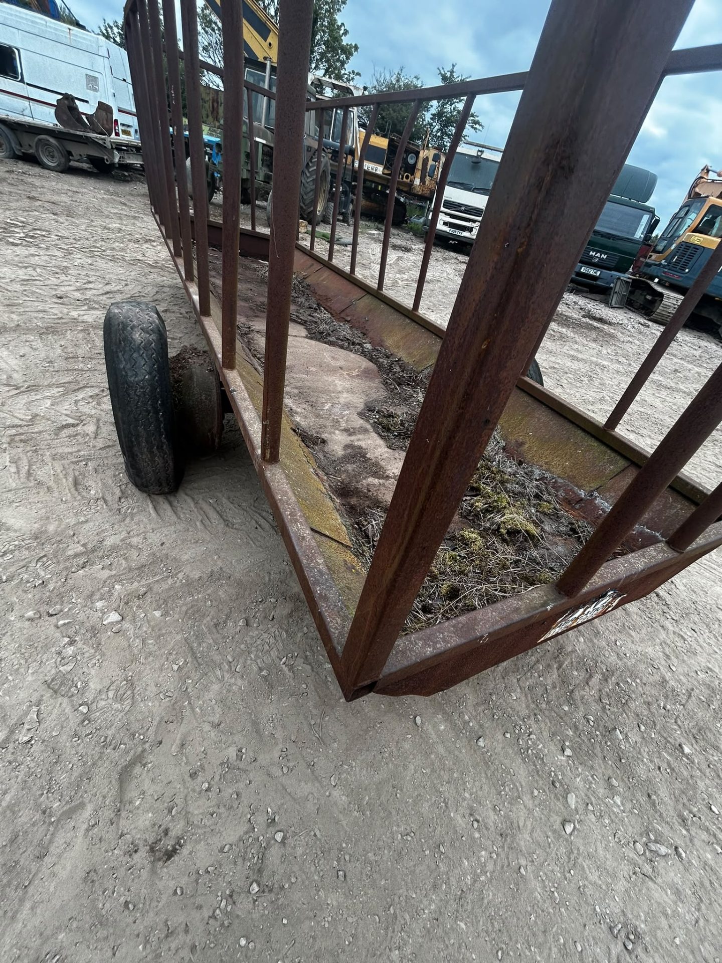 BWA HORSE FEED TRAILER 4.9M HIGH SIDES EQUESTRIAN LIVESTOCK FARM FEEDER - Image 9