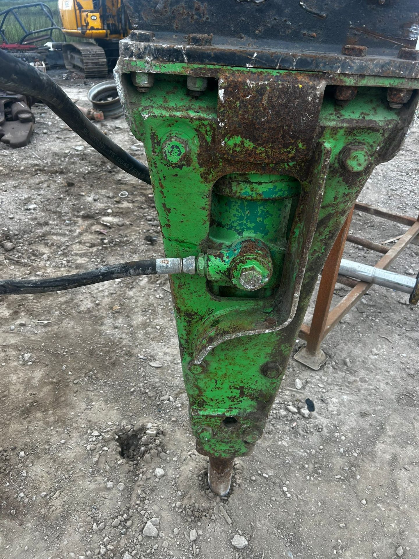 HYDRAULIC BREAKER PECKER 45MM PINS EXCAVATOR DIGGER ATTACHMENT - Image 2