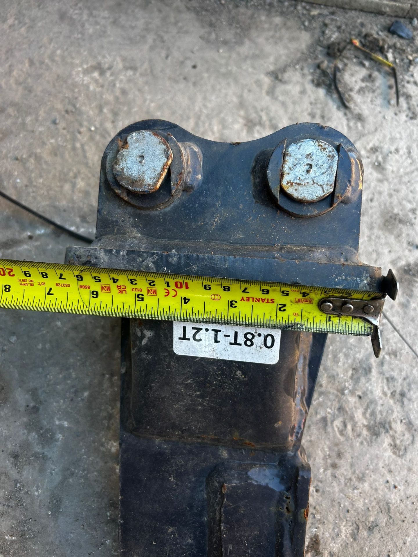 MINI DIGGER RIPPER TOOTH 0.8-1.2 TON 25MM PINS EXCAVATOR JCB BOSS HITACHI - Image 6
