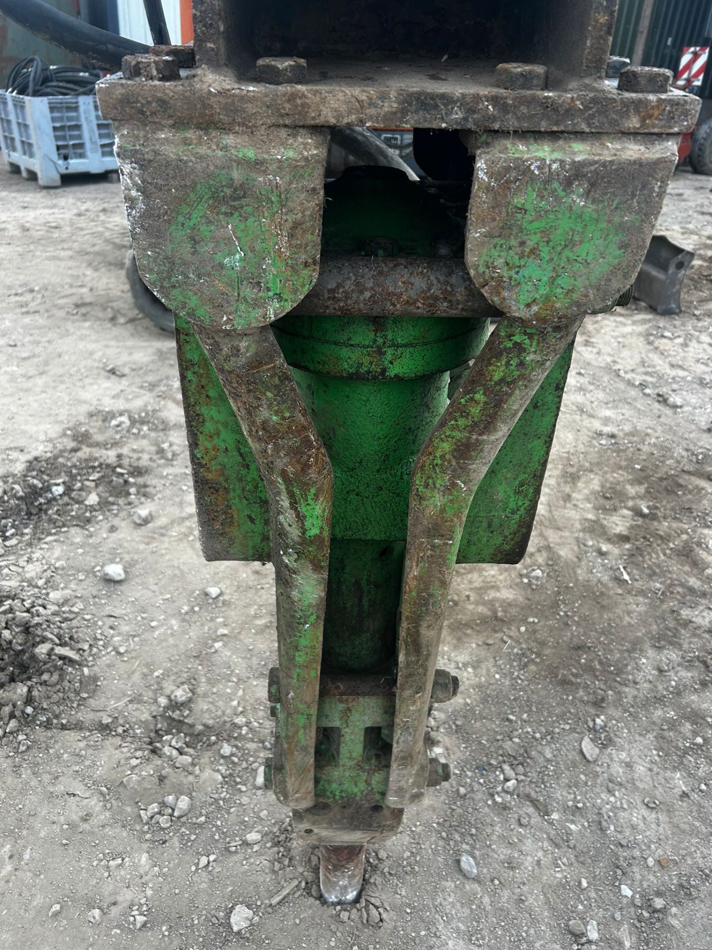 HYDRAULIC BREAKER PECKER 45MM PINS EXCAVATOR DIGGER ATTACHMENT - Image 4