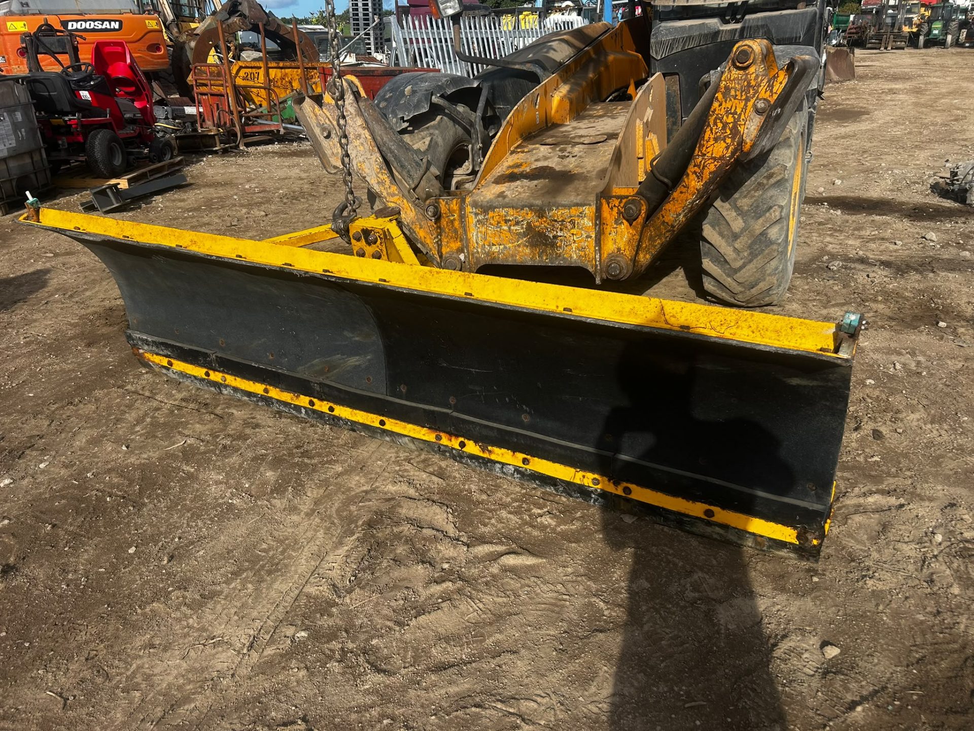 10FT TRACTOR SNOW PLOUGH – JOHN DEERE MASSEY FERGUSON NEW HOLLAND CASE