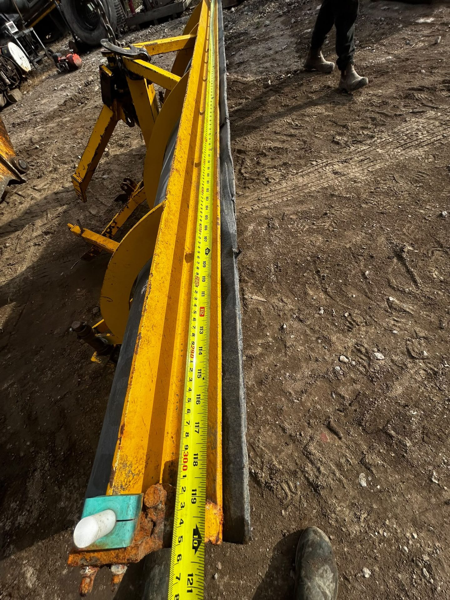 10FT TRACTOR SNOW PLOUGH – JOHN DEERE MASSEY FERGUSON NEW HOLLAND CASE - Image 5