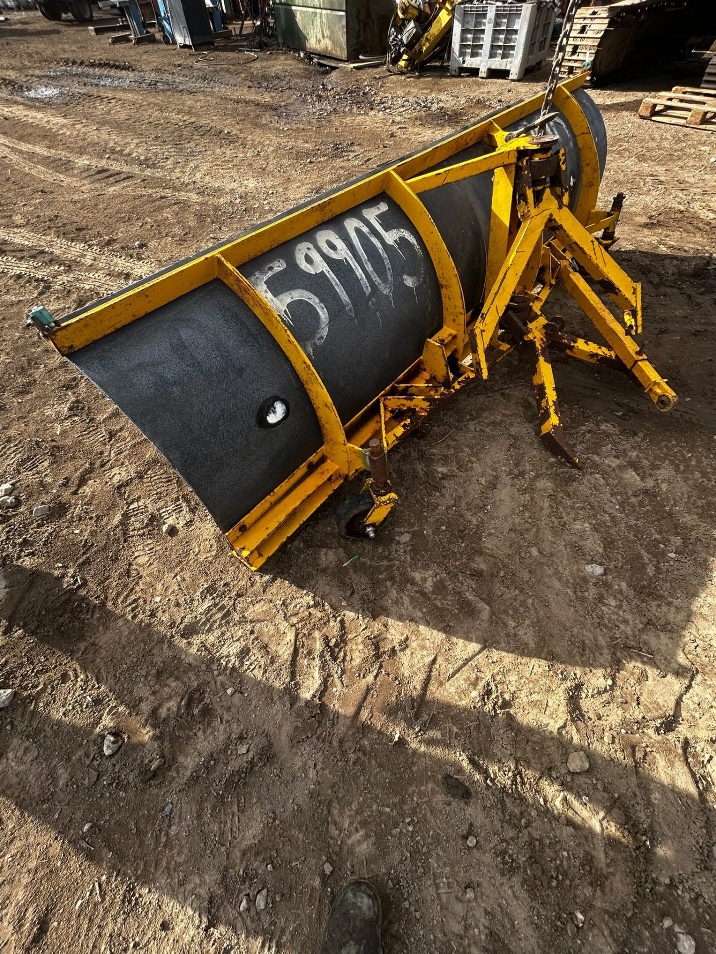 10FT TRACTOR SNOW PLOUGH – JOHN DEERE MASSEY FERGUSON NEW HOLLAND CASE - Image 7