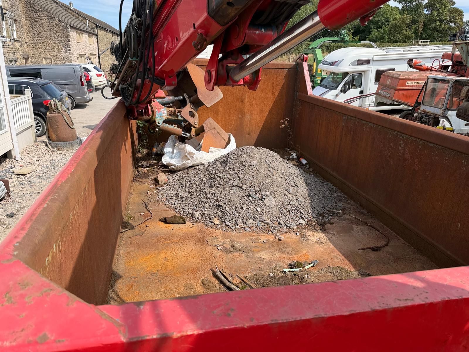 ROLL ON ROLL OFF SKIP HOOK LOADER GRAB WAGON TRUCK TEREX REMOTE CONTROL CRANE - Image 15