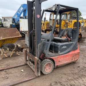LINDE E16C 1.65T ELECTRIC FORKLIFT LOW MAST CONTAINER SPEC SPARES REPAIR