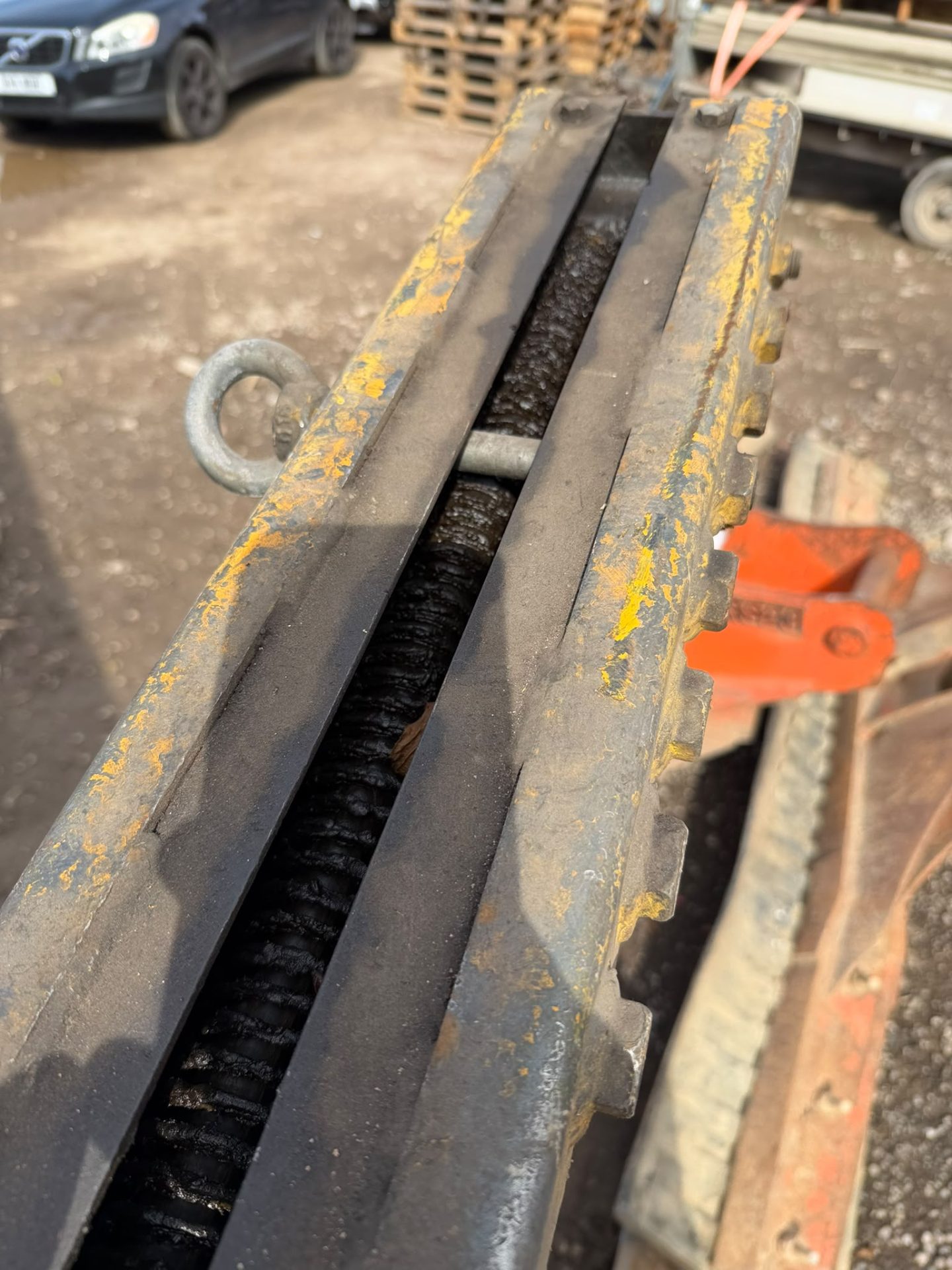 PROBST 2500KG ADJUSTABLE CRANE PALLET FORKS – HIAB LIFTING FORKS - Image 6