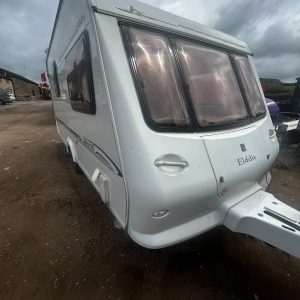 2003 ELDDIS AVANTE 482 2 BERTH TOURING CARAVAN REAR WASHROOM MOVER