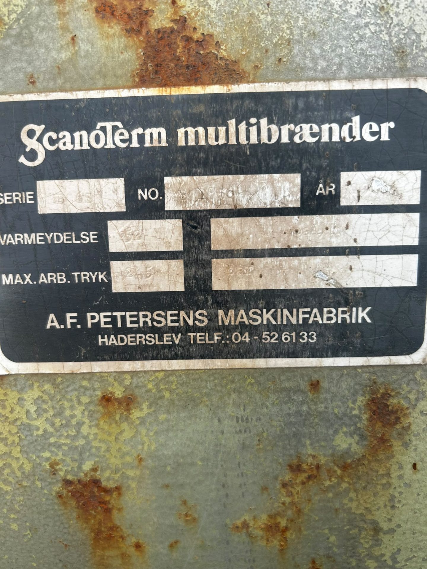 SCANFIELD MULTIBURNER BIOMASS BOILER INDUSTRIAL WOOD MULTIFUEL HEATER - Image 8