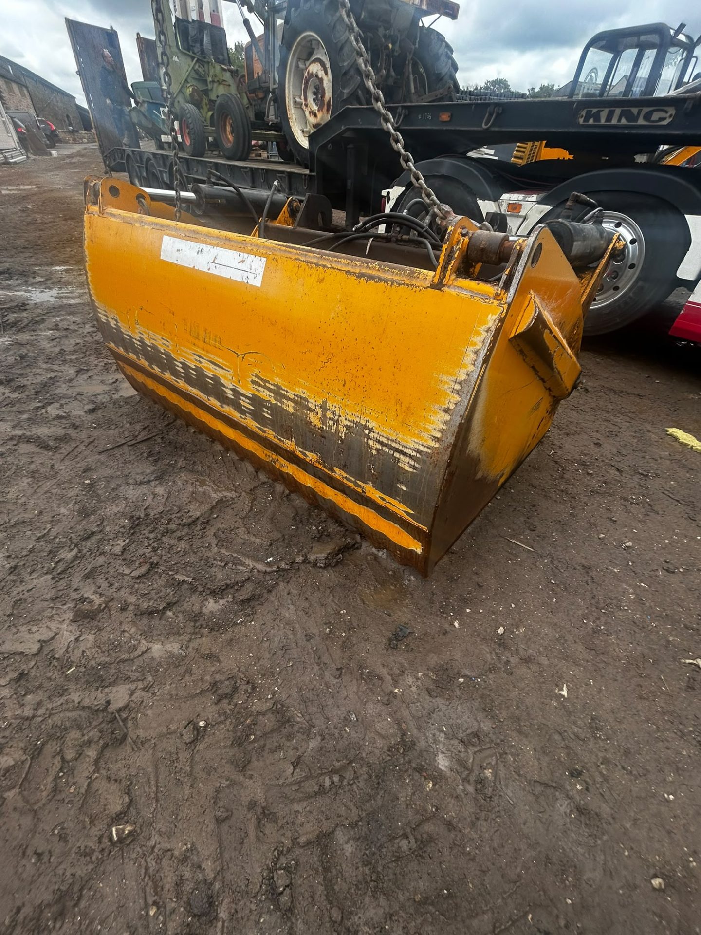 HYDRAULIC EXCAVATOR SHEAR GRAB BUCKET – 6FT 6IN WIDE – JCB BOSS HITACHI VOLVO - Image 13