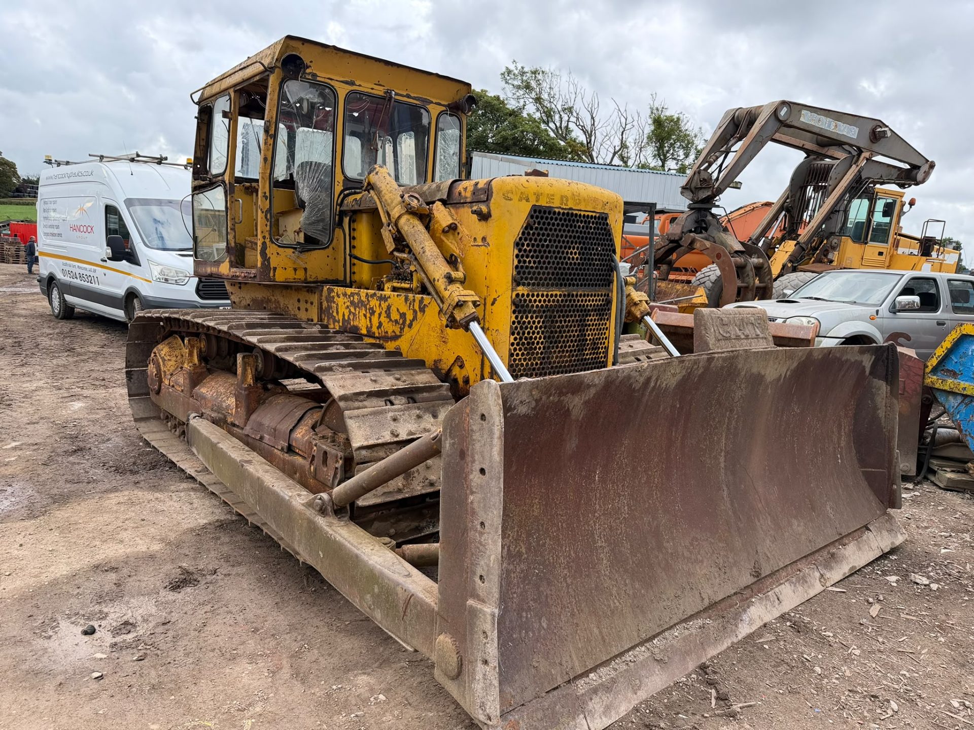 CATERPILLAR D6C CRAWLER DOZER TRACKED BULLDOZER STRAIGHT BLADE