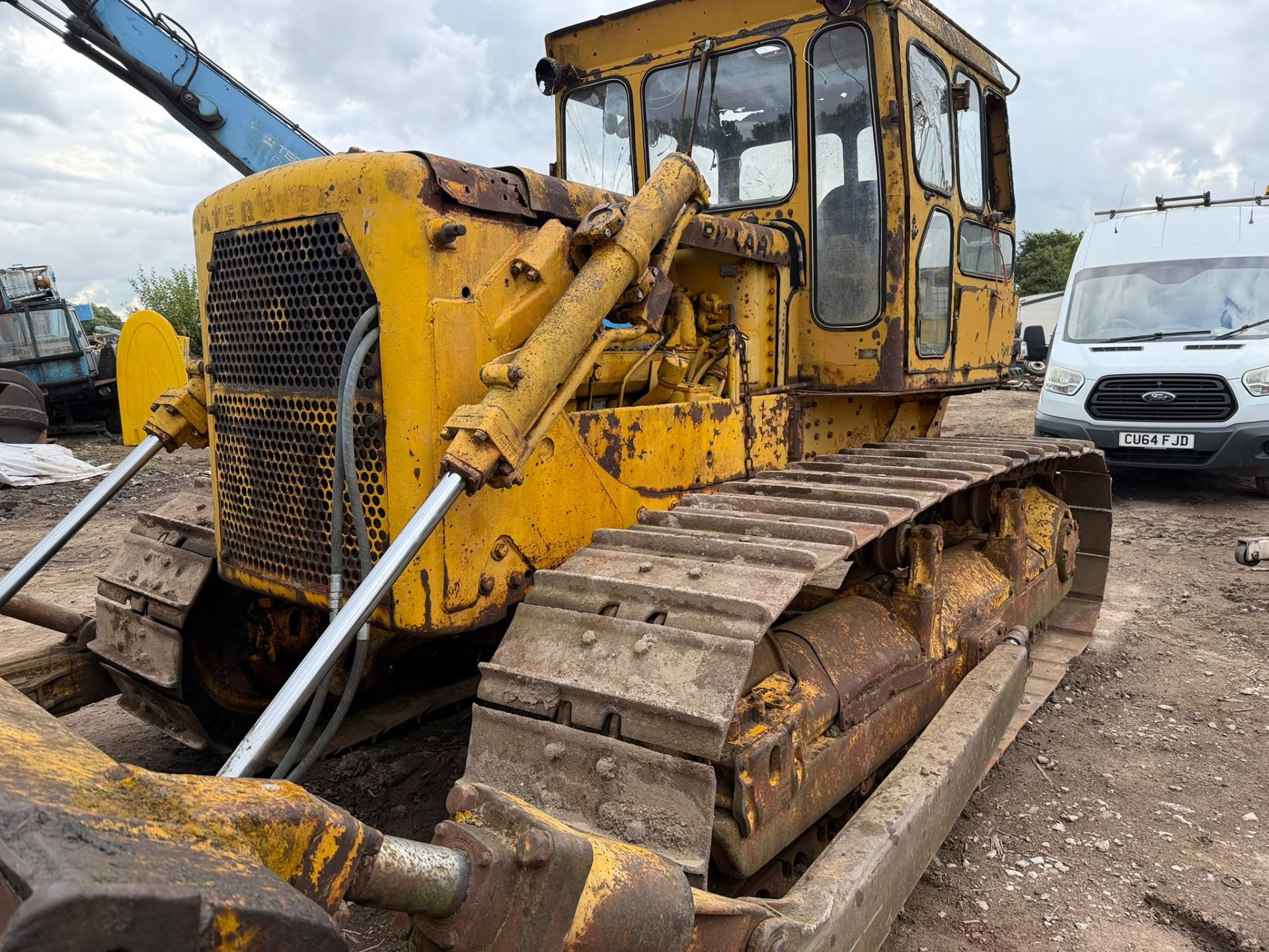 CATERPILLAR D6C CRAWLER DOZER TRACKED BULLDOZER STRAIGHT BLADE - Image 3