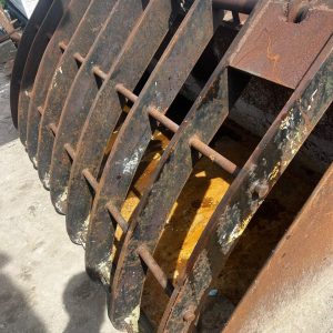 8FT HYDRAULIC SHEAR GRAB BUCKET TRACTOR TELEHANDLER LOADALL