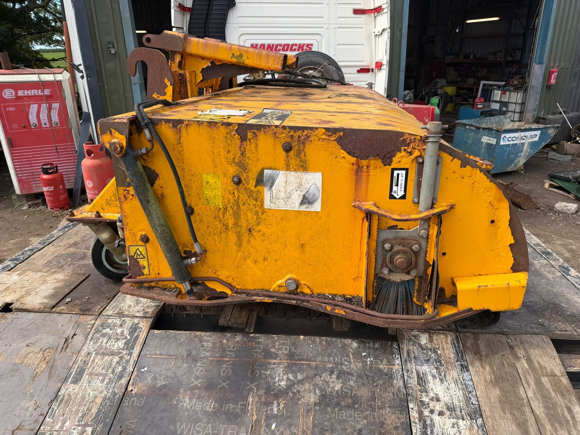 JCB SC240 ROAD SWEEPER BRUSH ATTACHMENT LOADALL TELEHANDLER FORKLIFT - Image 3