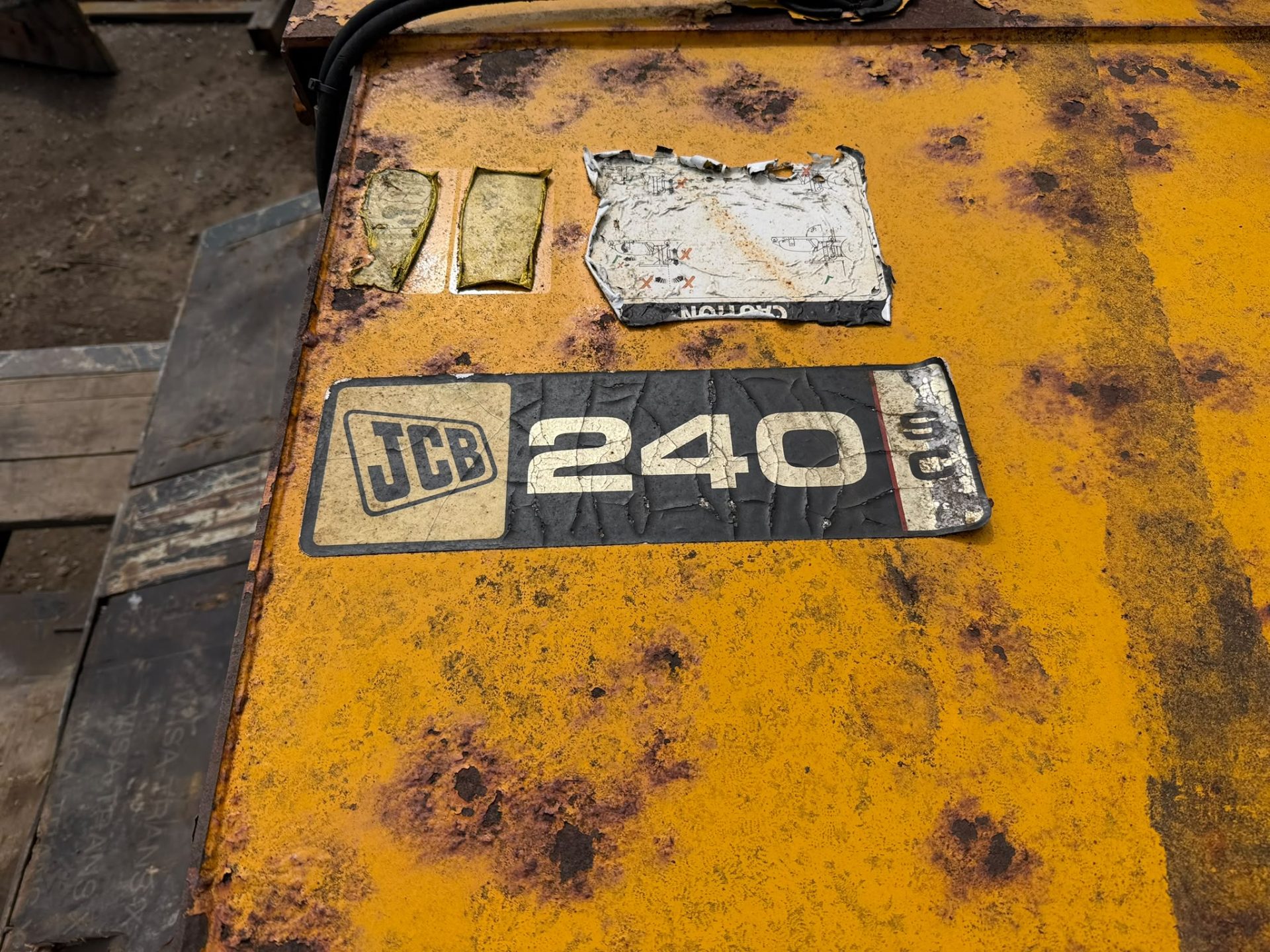 JCB SC240 ROAD SWEEPER BRUSH ATTACHMENT LOADALL TELEHANDLER FORKLIFT - Image 5