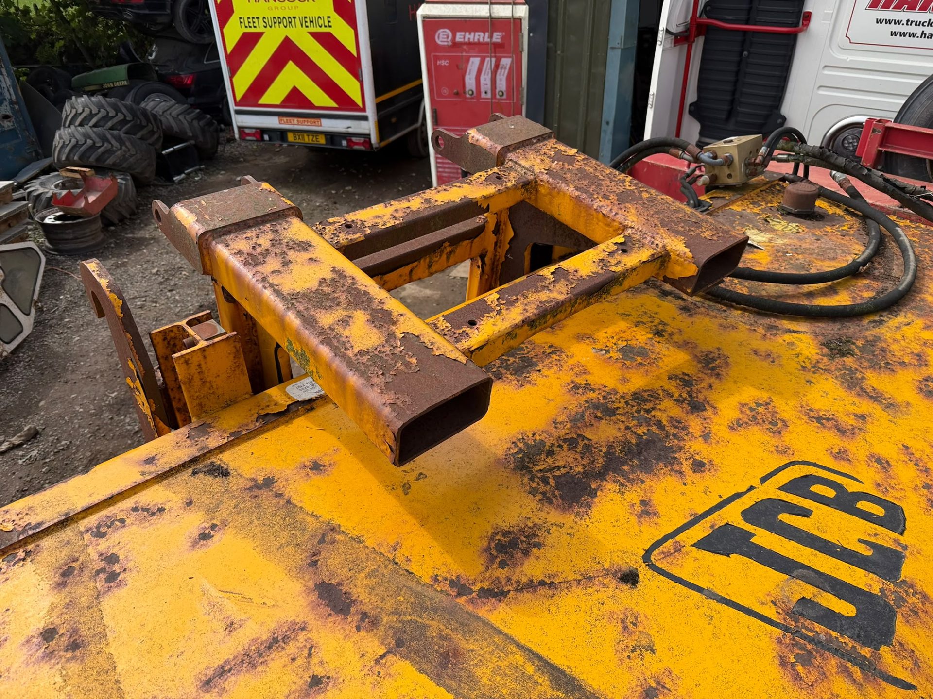 JCB SC240 ROAD SWEEPER BRUSH ATTACHMENT LOADALL TELEHANDLER FORKLIFT - Image 6