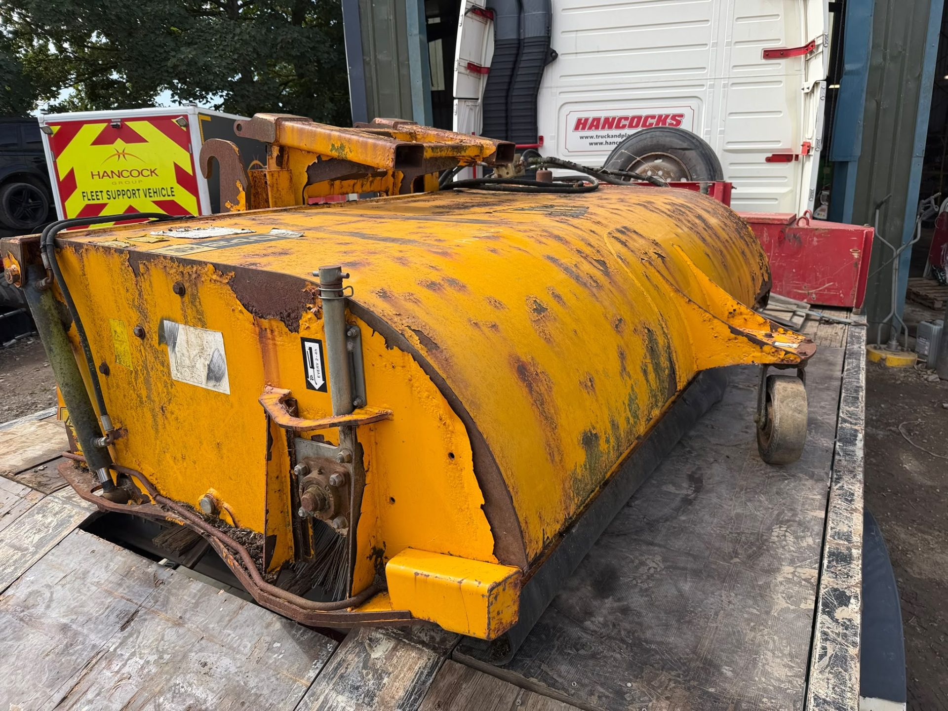 JCB SC240 ROAD SWEEPER BRUSH ATTACHMENT LOADALL TELEHANDLER FORKLIFT