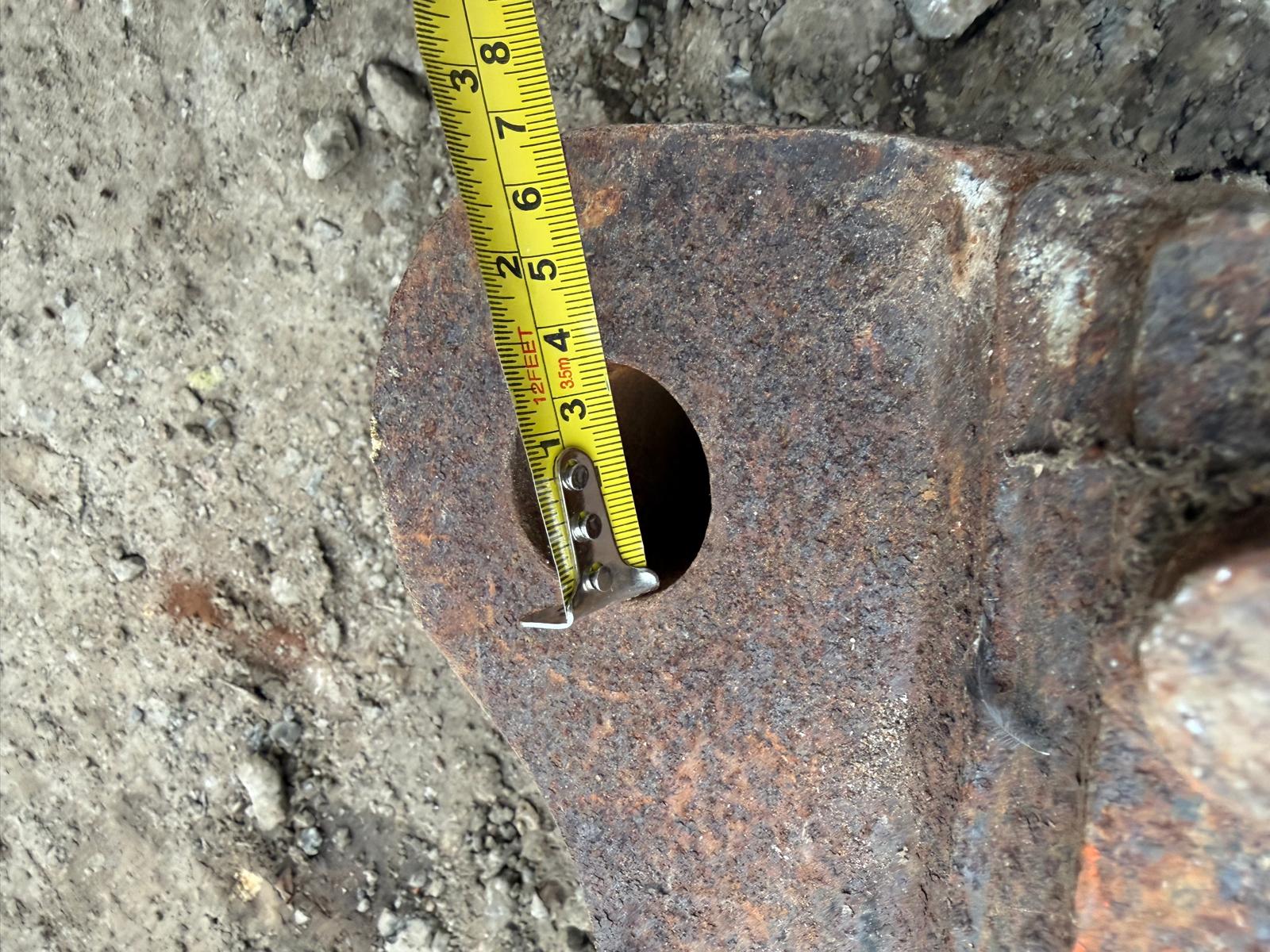 35MM PIN MANUAL QUICK HITCH MINI DIGGER EXCAVATOR BUCKET COUPLER - Image 3