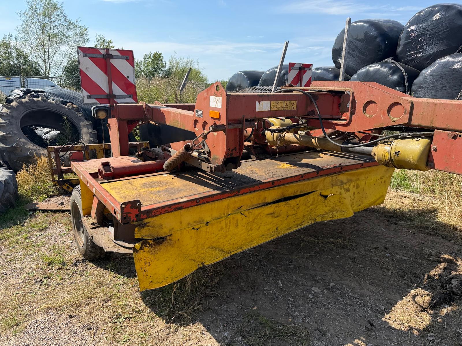 RECO FELLA 10FT TRAILED MOWER CONDITIONER GRASS CUTTER FLAIL FARM TRACTOR - Image 2