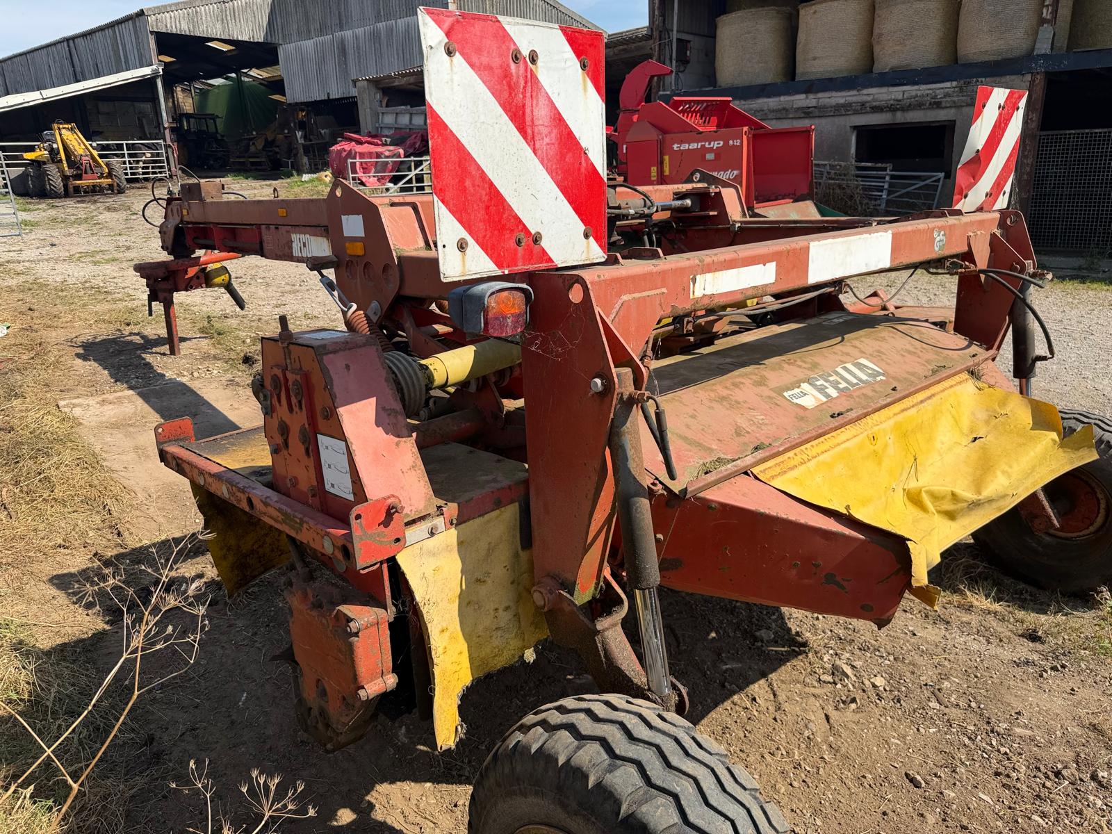 RECO FELLA 10FT TRAILED MOWER CONDITIONER GRASS CUTTER FLAIL FARM TRACTOR - Image 5
