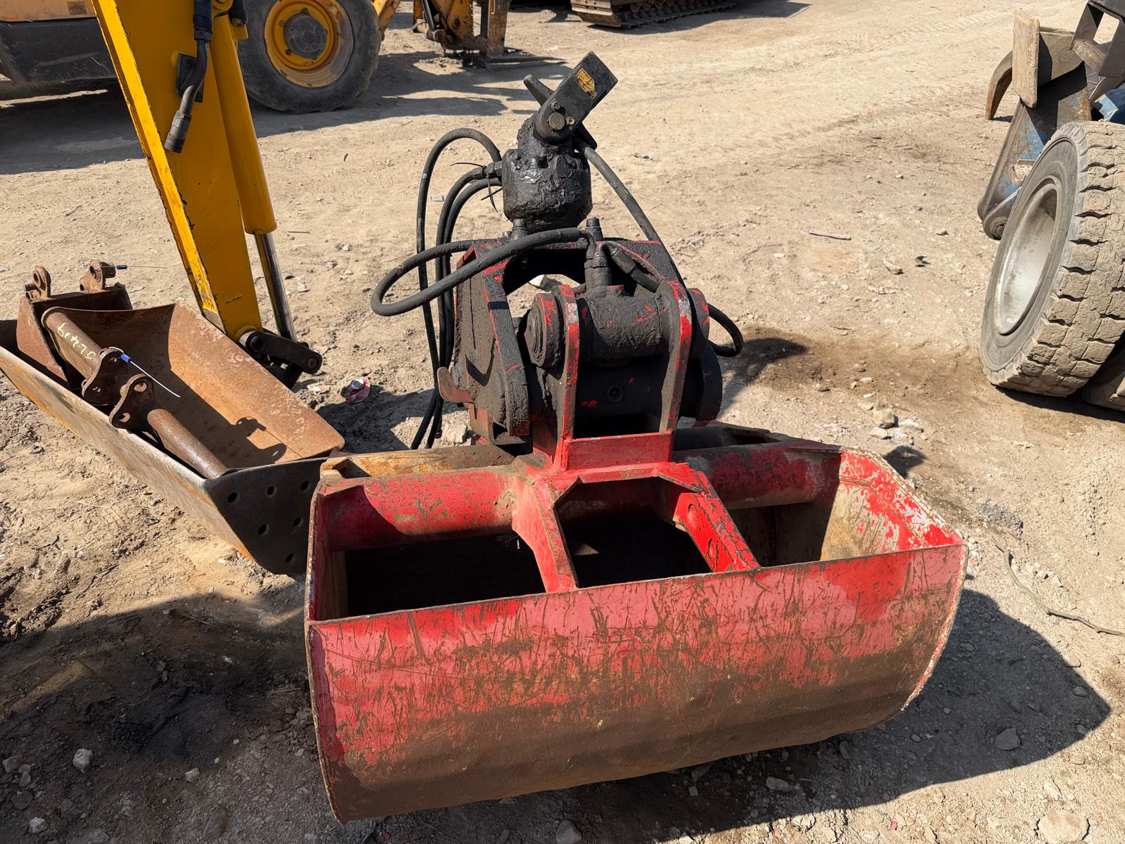 900MM CLAMSHELL BUCKET HIAB GRAB WAGON TRUCK LORRY ATTACHMENT