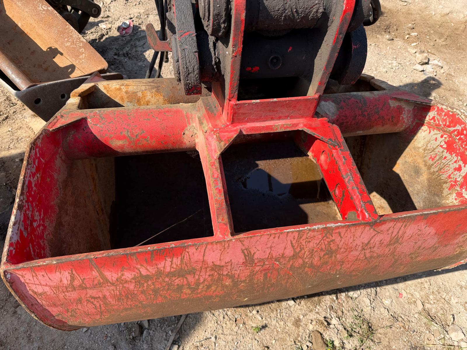 900MM CLAMSHELL BUCKET HIAB GRAB WAGON TRUCK LORRY ATTACHMENT - Image 7