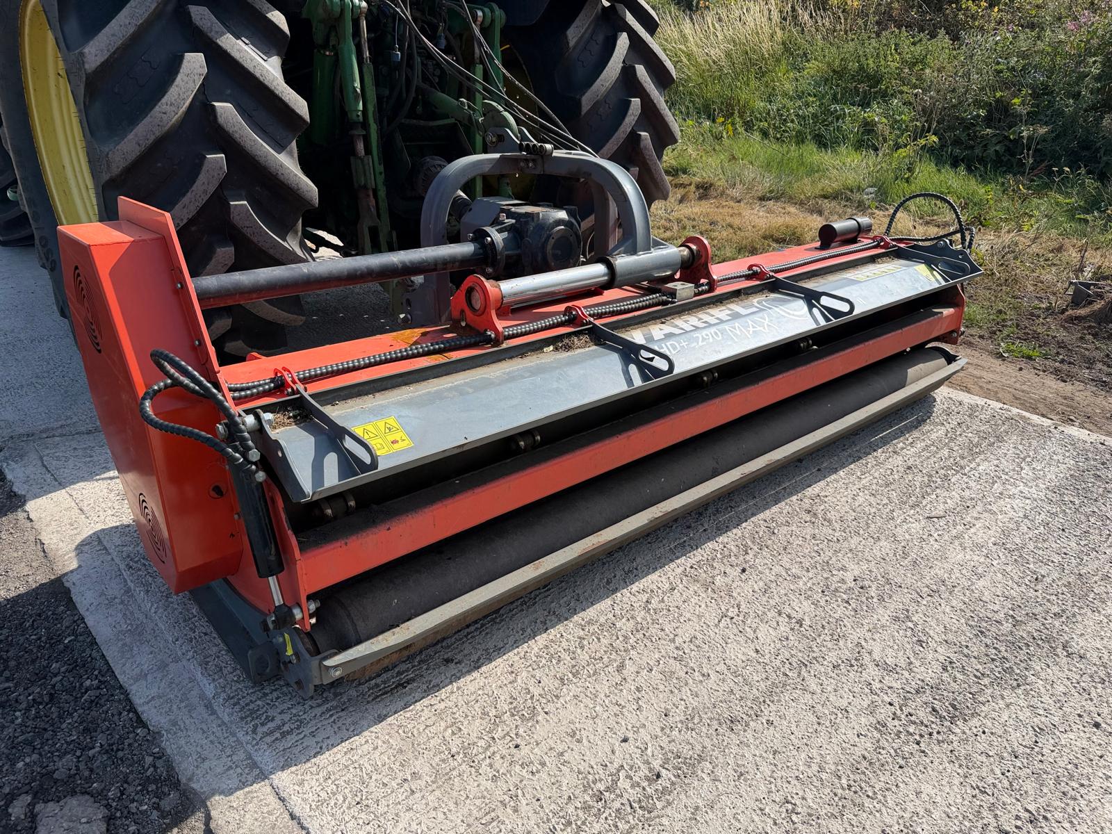 2023 ALPHA DELTA MACHINERY XHD+ 290 MAX HEAVY-DUTY TRACTOR FLAIL MOWER.