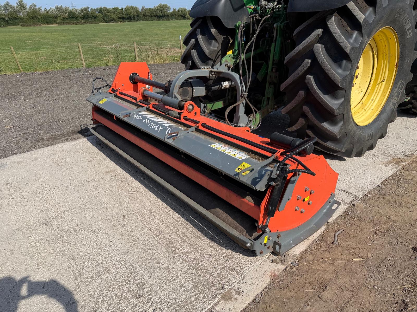2023 ALPHA DELTA MACHINERY XHD+ 290 MAX HEAVY-DUTY TRACTOR FLAIL MOWER. - Image 3