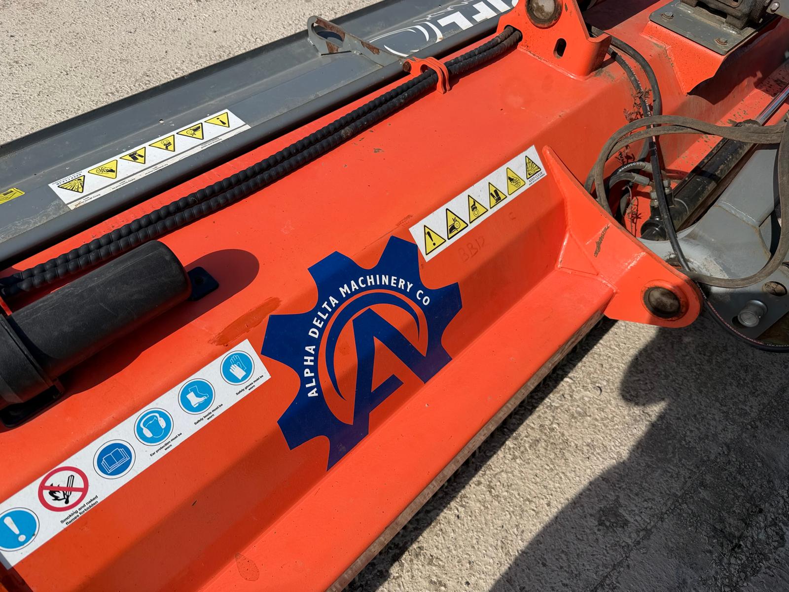 2023 ALPHA DELTA MACHINERY XHD+ 290 MAX HEAVY-DUTY TRACTOR FLAIL MOWER. - Image 4