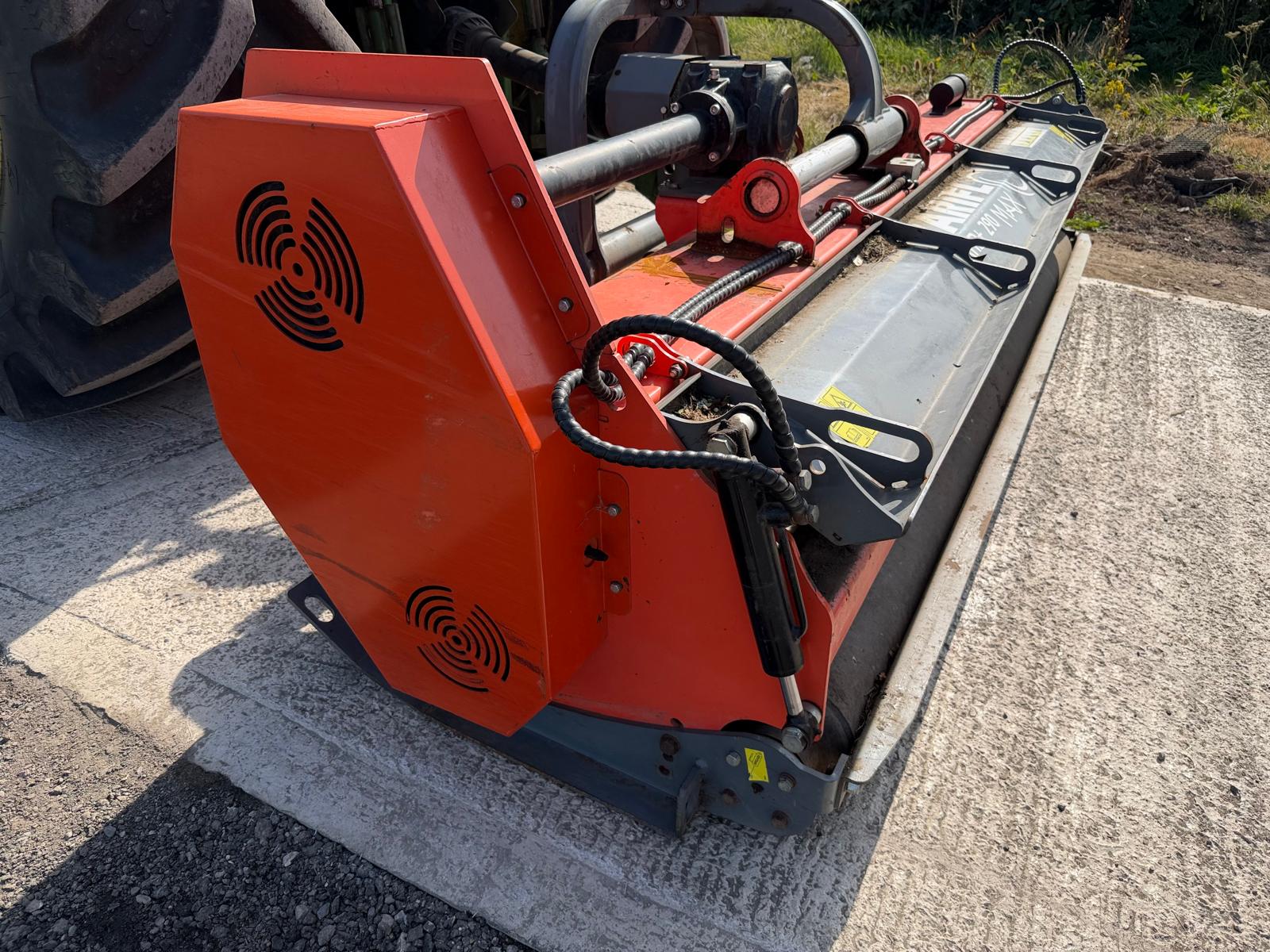 2023 ALPHA DELTA MACHINERY XHD+ 290 MAX HEAVY-DUTY TRACTOR FLAIL MOWER. - Image 7
