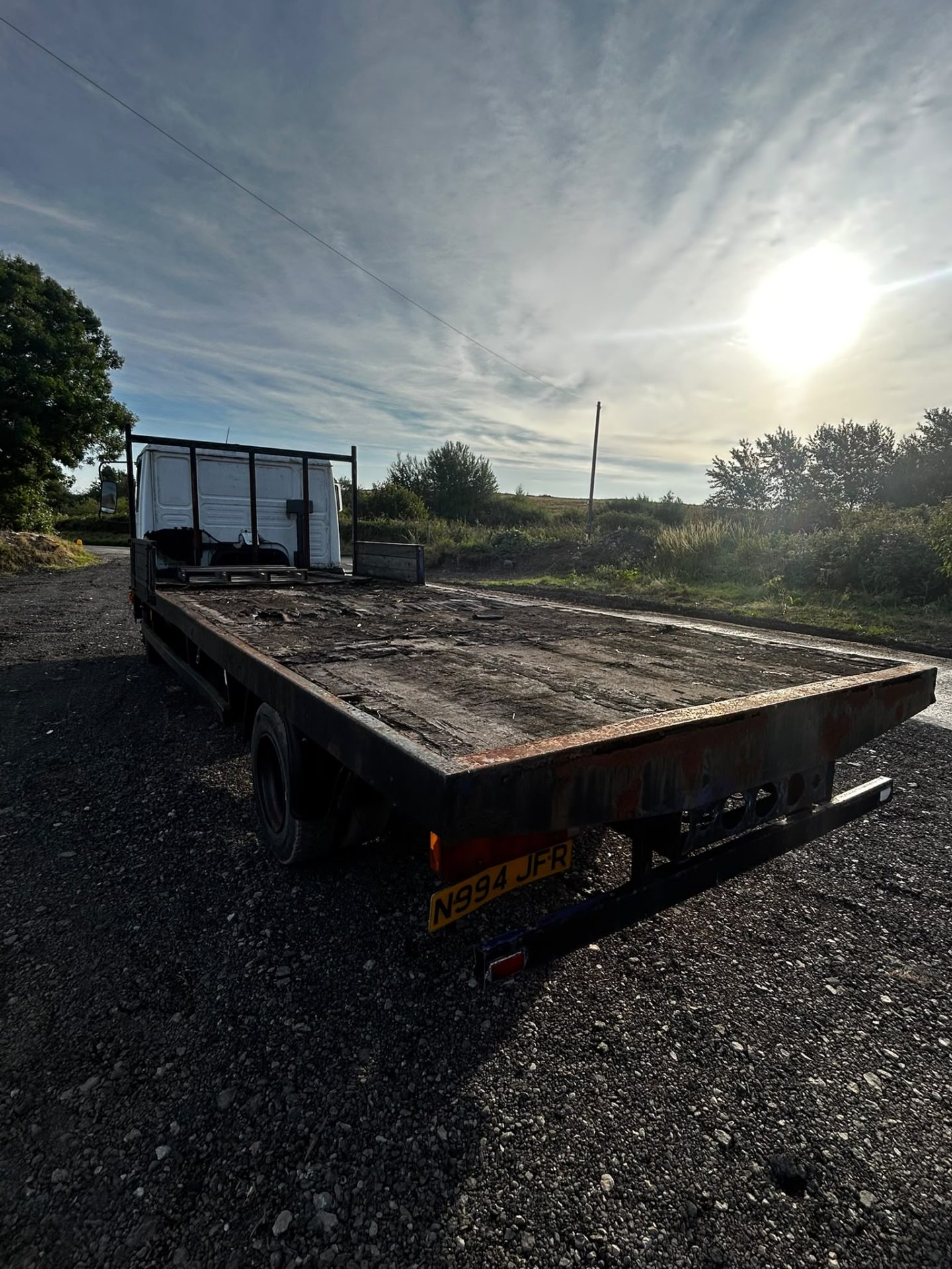 MAN 8.153 20FT FLATBED DROPSIDE LORRY TRUCK WAGON - Image 11