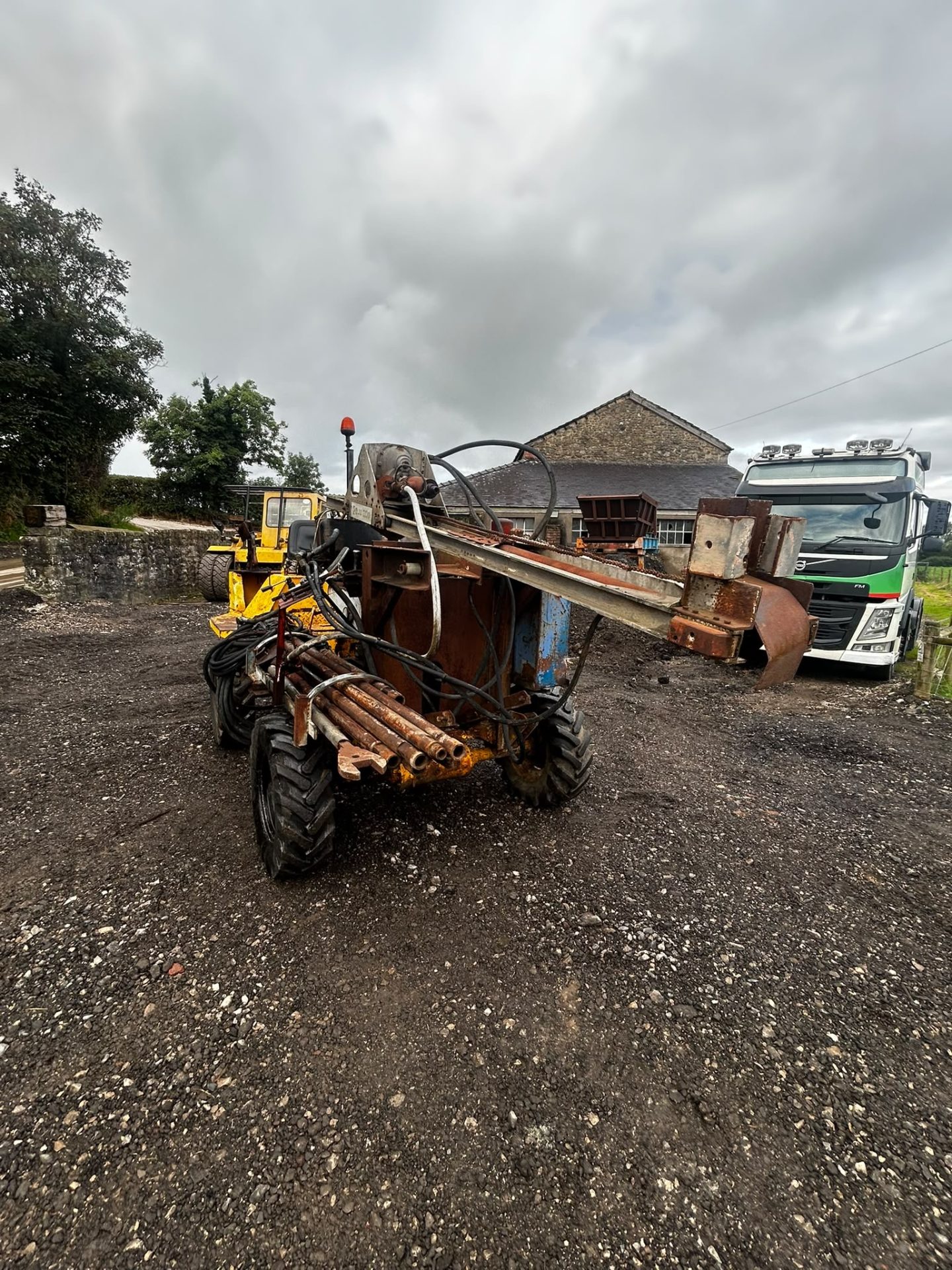 BENFORD 4 WHEEL DRIVE DUMPER MOLE DD2 PIPE DRILLING WATER PIPE BORING DRAIN RIG - Image 15
