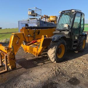 2017 JCB 540-140 HI VIZ TELEHANDLER SWAY 3425 HRS TELE HANDLER LOADALLC/W FORKS