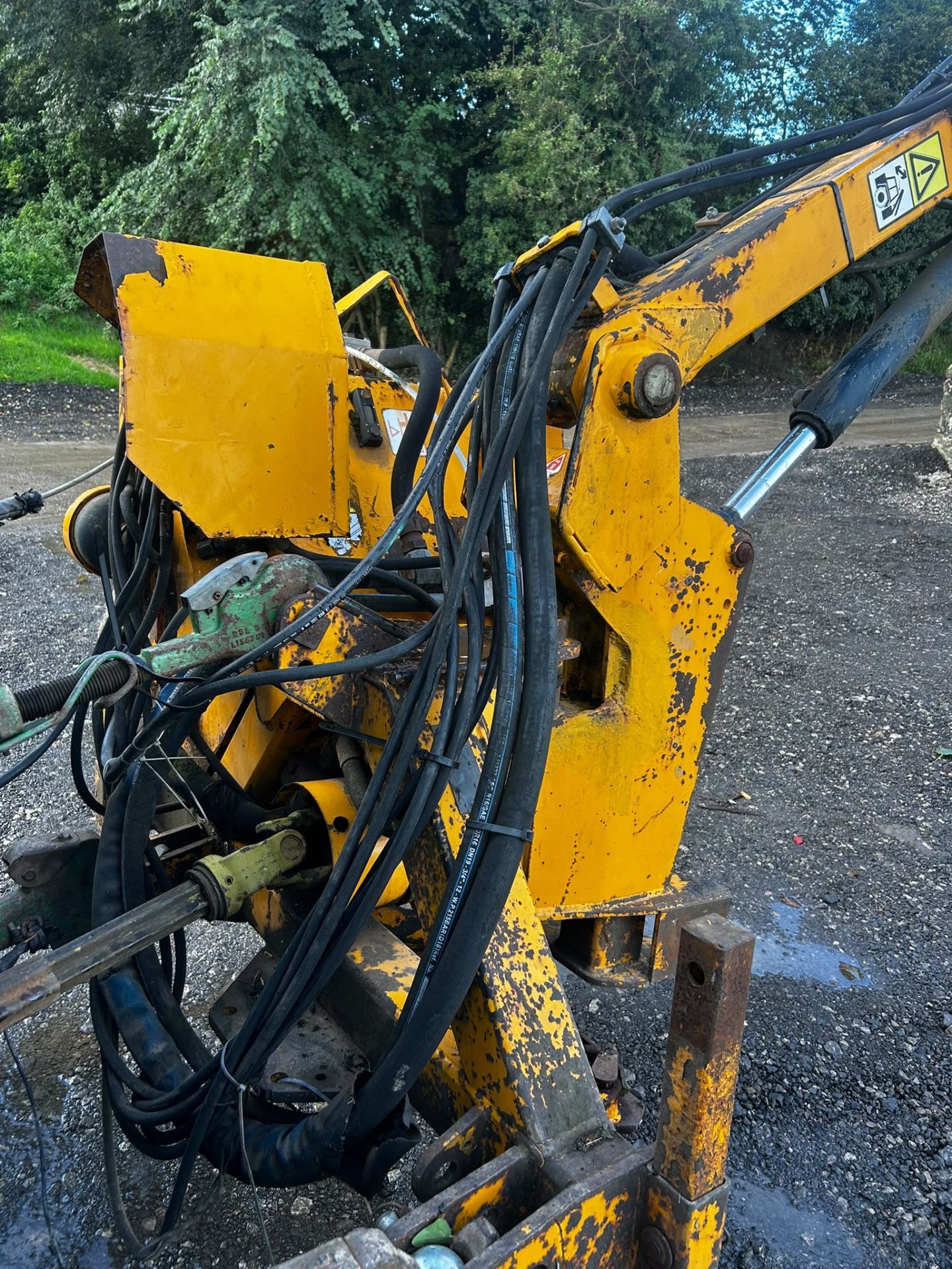 BOMFORD B58T HEDGE CUTTER FLAIL MOWER FOR TRACTOR ELECTRIC CONTROLS 3 PT LINKAGE - Image 12