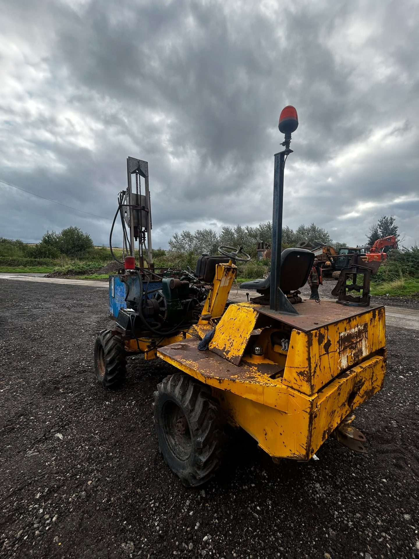 BENFORD 4 WHEEL DRIVE DUMPER MOLE DD2 PIPE DRILLING WATER PIPE BORING DRAIN RIG - Image 17