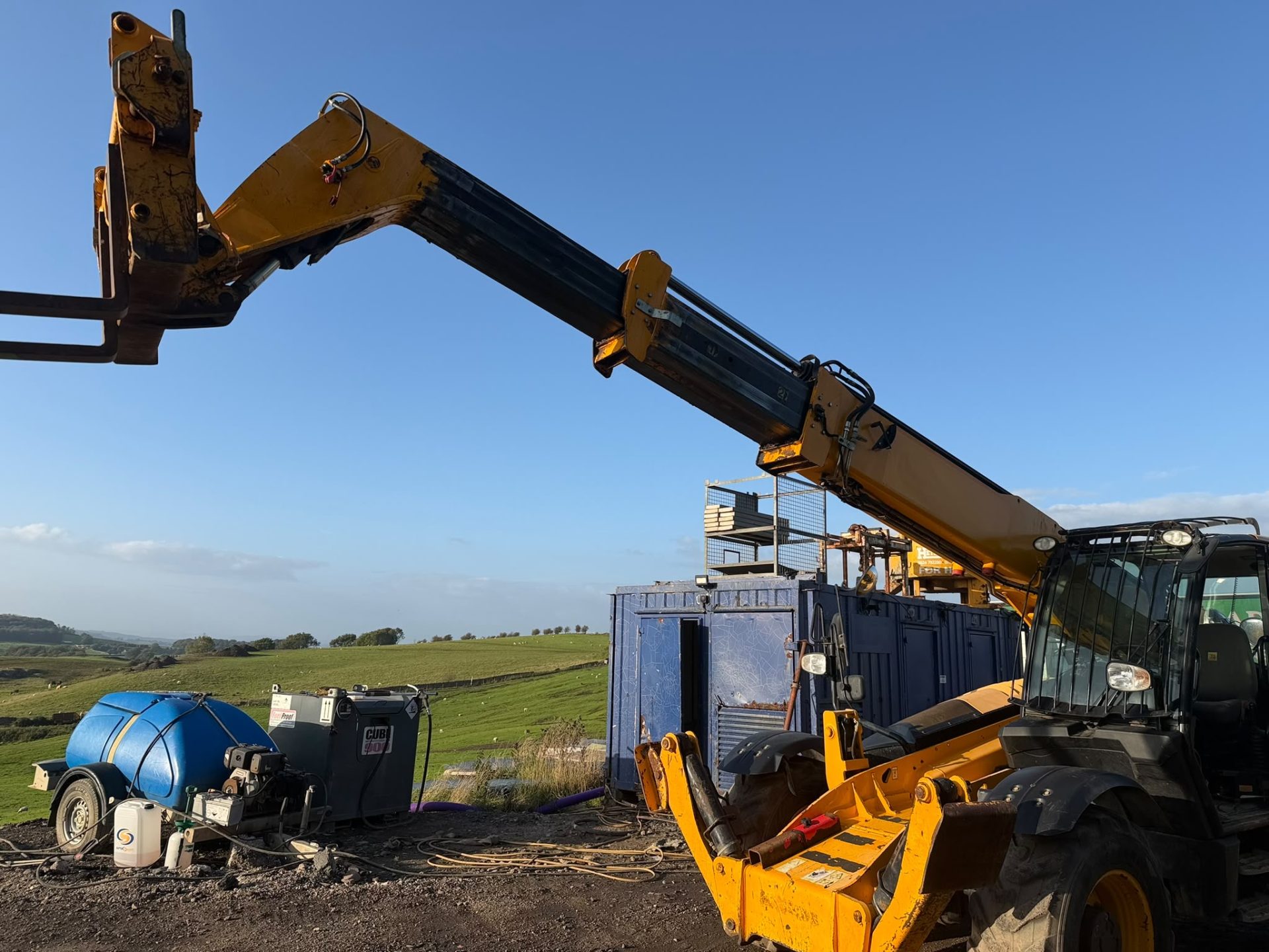 2017 JCB 540-140 HI VIZ TELEHANDLER SWAY 3425 HRS TELE HANDLER LOADALLC/W FORKS - Image 19