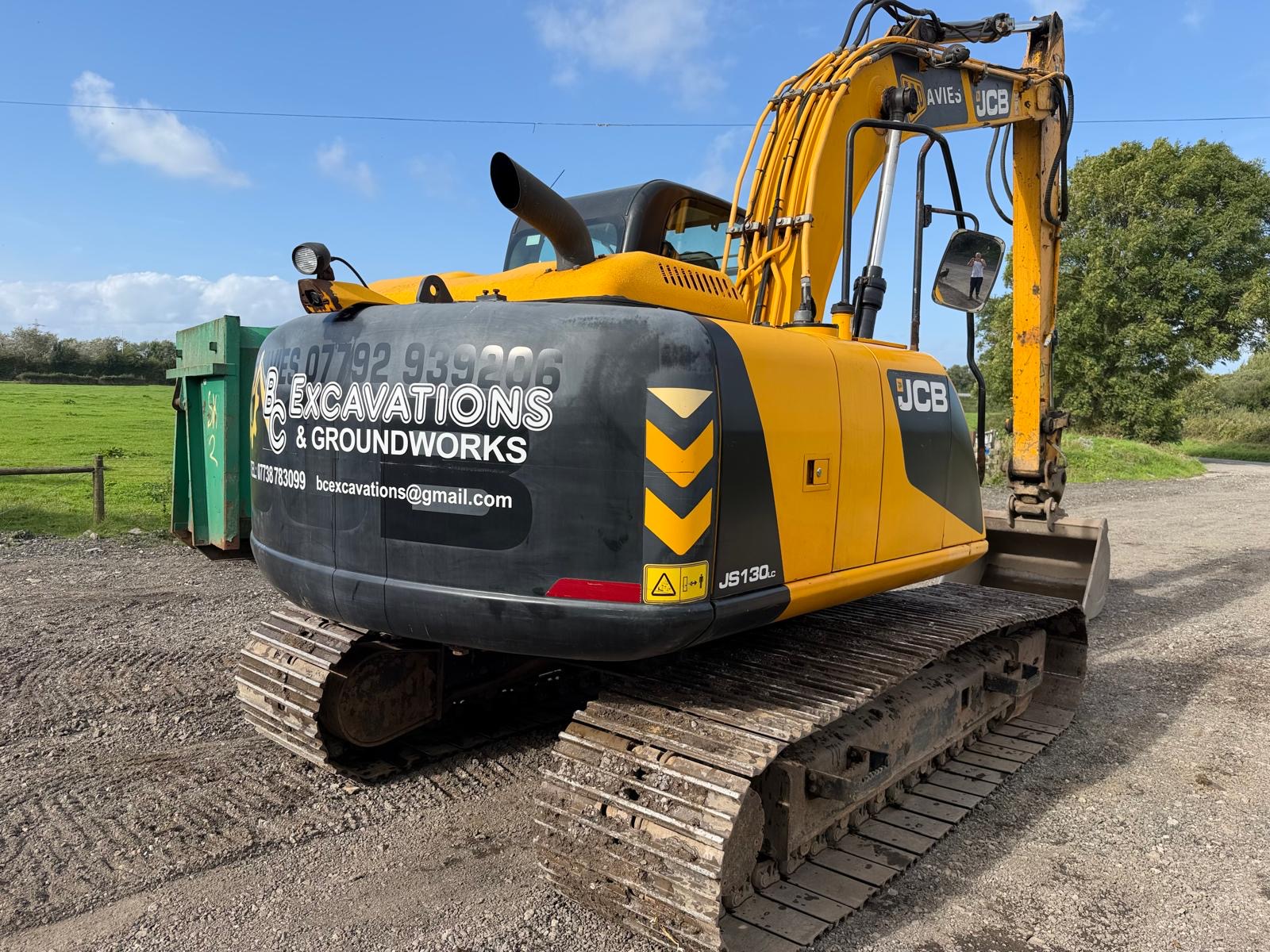 2014 JCB JS130 TRACKED EXCAVATOR HYDRAULIC DIGGER DOOSAN BOSS HITACHI EXPORT - Image 19
