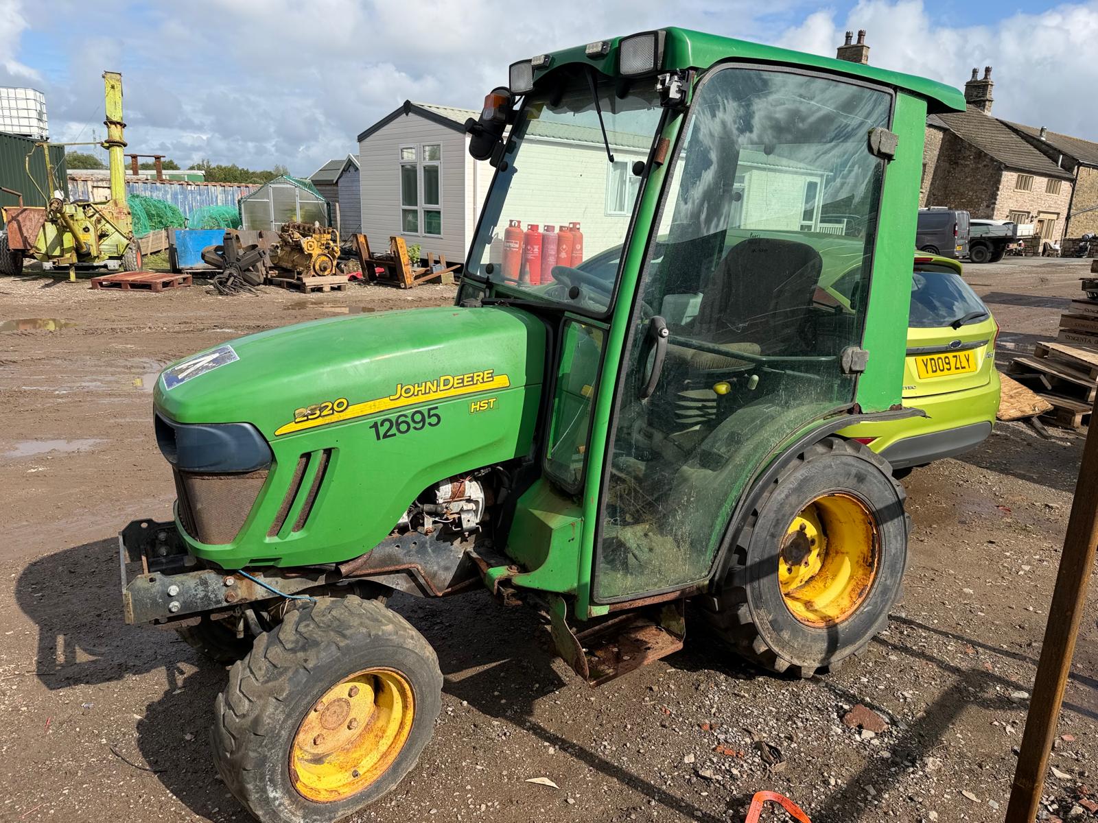 2011 JOHN DEERE 2320 COMPACT TRACTOR YANMAR ENGINE SPARES REPAIR 700 HOURS - Image 6
