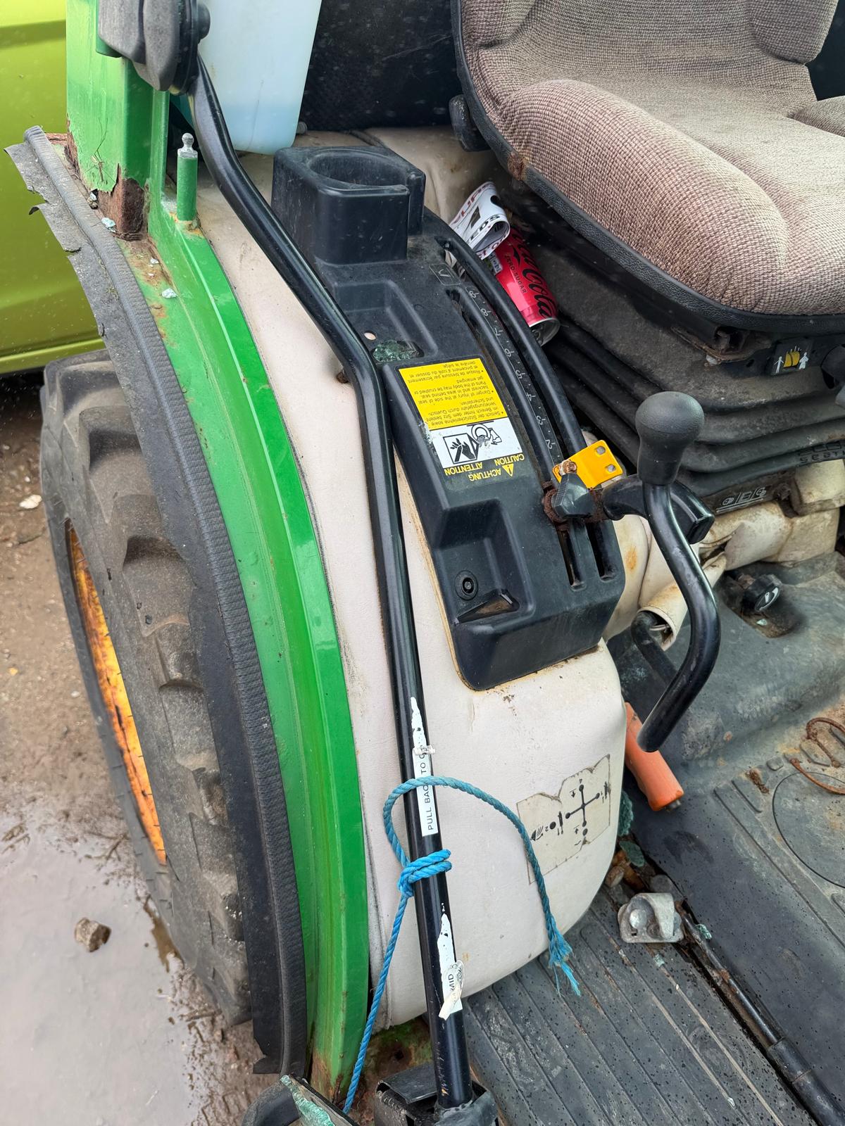 2011 JOHN DEERE 2320 COMPACT TRACTOR YANMAR ENGINE SPARES REPAIR 700 HOURS - Image 7